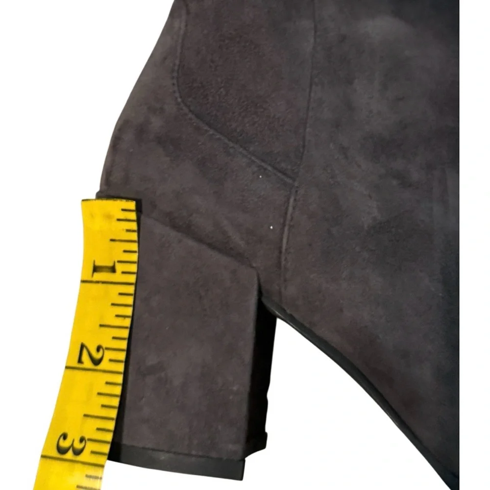 Stuart Weitzman‎ Alljack Over The Knee Boots Slate Gray Suede Sz 7.5M